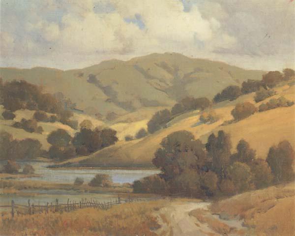 unknow artist California landscape
